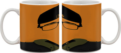 

Artifa Faceless Man With Cap Porcelain, Ceramic Mug(350 ml), Multicolor