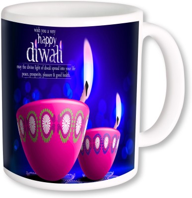 

PhotogiftsIndia Subh Deepawali 006 Ceramic Mug(325 ml)