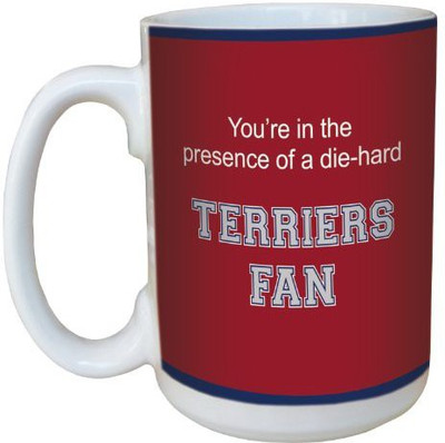 

Tree-Free Greetings Greetings lm44895 Terriers College Basketball Ceramic with Full-Sized Handle, 15-Ounce Ceramic Mug(60 ml), Multicolor