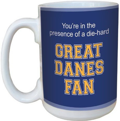 

Tree-Free Greetings Greetings lm44624 Great Danes College Basketball Ceramic with Full-Sized Handle, 15-Ounce Ceramic Mug(60 ml), Multicolor