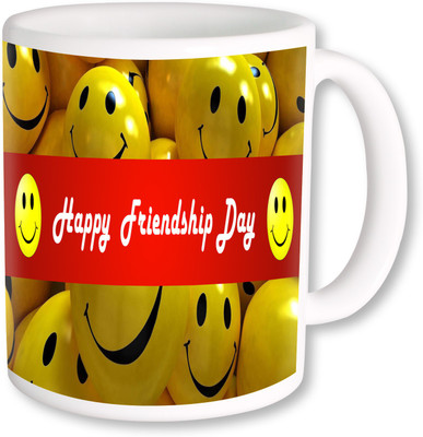 

PhotogiftsIndia Happy Friendship Day 004 Ceramic Mug(350 ml), Multicolor