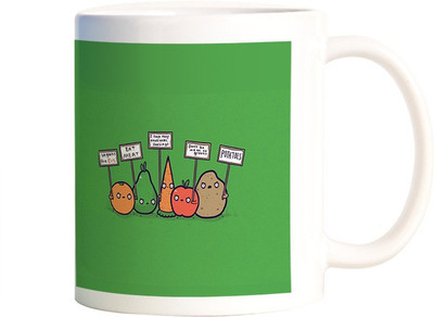

Rangeele Inkers parallel universe Ceramic Mug(300 ml), Multicolor