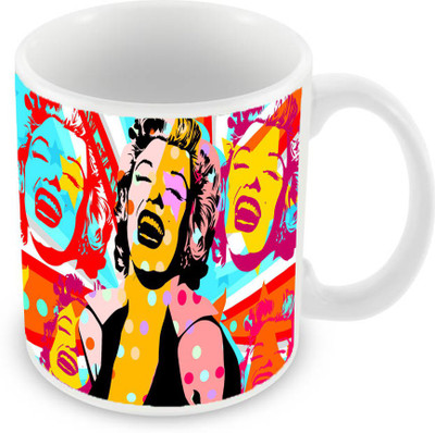 

Sleep Nature's SN-MG-449 Ceramic Mug(350 ml), Multicolor