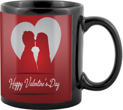 

SKY TRENDS Valentine Gifts For Special Girlfriend,Boyfriend,Wife,Husband,design 134 Ceramic Mug(325 ml), Black