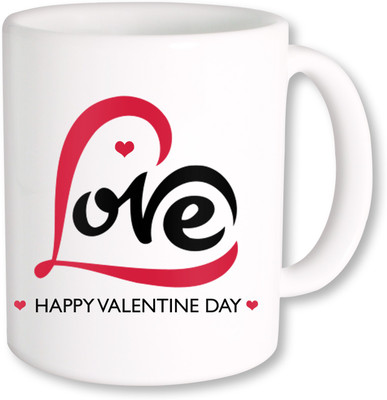 

Heyworlds love you happy valentine gifts 0028 Ceramic Mug(325 ml), Multicolor