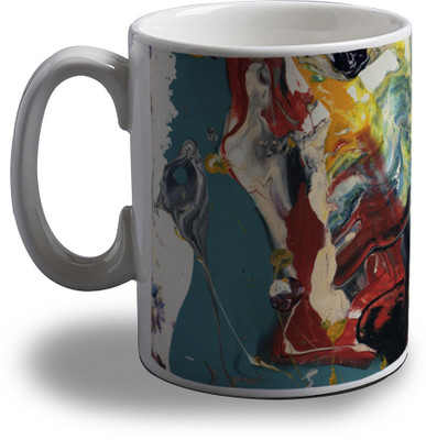 

Artifa Abstract Design AMG0443 Porcelain, Ceramic Mug(350 ml), Multicolor