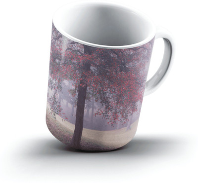 

Ucard Landscape302763 Bone China, Ceramic, Porcelain Mug(325 ml), Multicolor