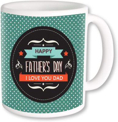 

PhotogiftsIndai Happy Father's Day 147 Ceramic Mug(325 ml), Multicolor