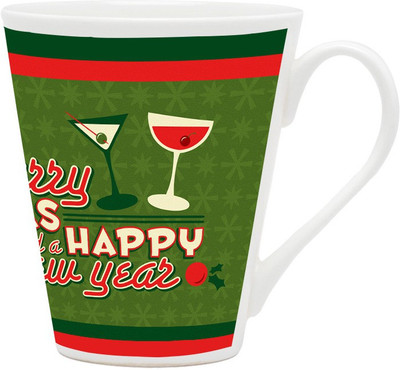 

Homesogood Lovely New Year Ceramic Mug(355 ml)