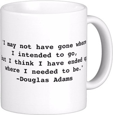 

Exoctic Silver Best Quoted Coffee 00067 Ceramic Mug(300 ml), Multicolor