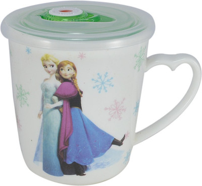 Saamarth Impex SI-4759 Ceramic Mug(350 ml), White
