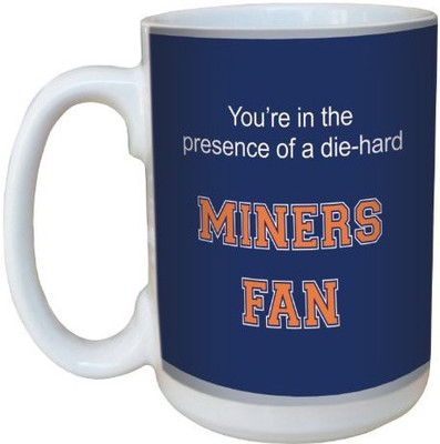 

Tree-Free Greetings Greetings lm44936 Miners College Basketball Ceramic with Full-Sized Handle, 15-Ounce Ceramic Mug(60 ml), Multicolor