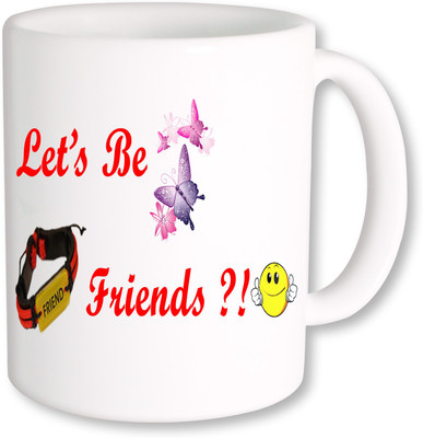 

PhotogiftsIndia Happy Friendship Day 012 Ceramic Mug(350 ml), Multicolor