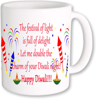 

PhotogiftsIndia Happy Diwali 010 Ceramic Mug(325 ml)