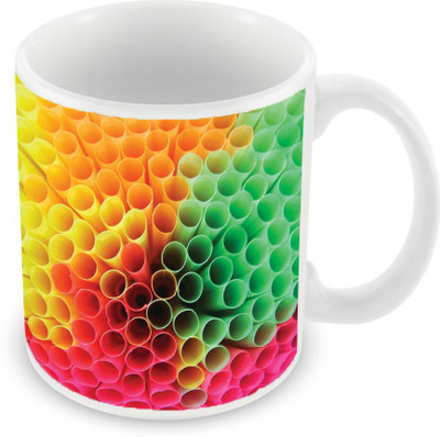 

Sleep Nature's SN-MG-2200 Ceramic Mug(350 ml), Multicolor