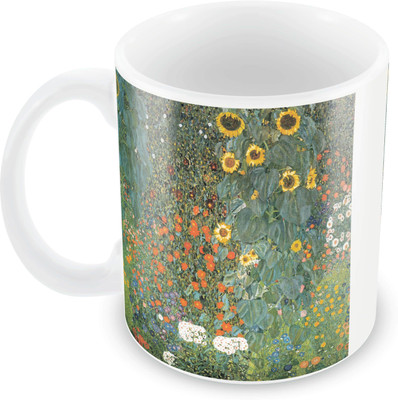 

Posterboy Gustav Klimt - Bauerngarten Ceramic Mug(350 ml), Multicolor