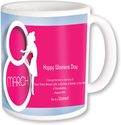 

PhotogiftsIndia happy womens day_06 Ceramic Mug(325 ml), Multicolor