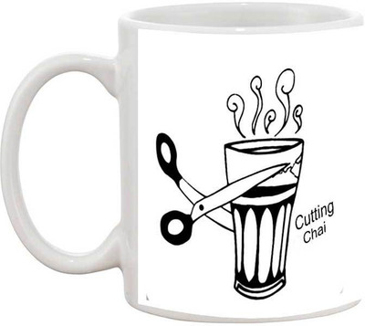 

Tia Creation Panikam Chai - 1028 Ceramic Mug(330 ml)