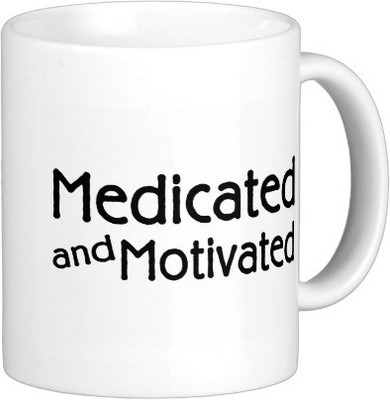 

Exoctic Silver MUG30 Ceramic Mug(250 ml), White