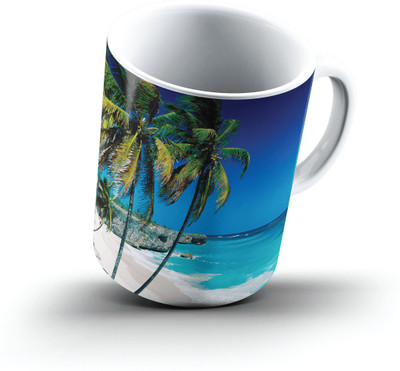 

Ucard Landscape442777 Bone China, Ceramic, Porcelain Mug(325 ml), Multicolor