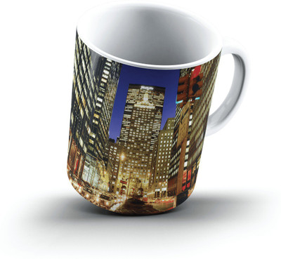 

Ucard Park Avenue New York City New York2574 Bone China, Ceramic, Porcelain Mug(325 ml), Multicolor