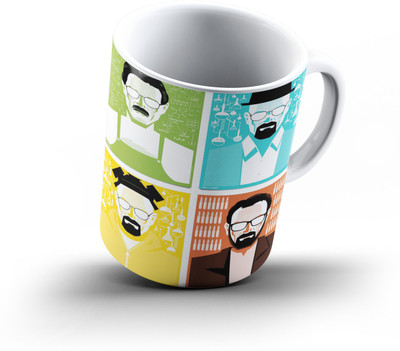

Ucard Breaking Bad117 Bone China, Ceramic, Porcelain Mug(325 ml), Multicolor