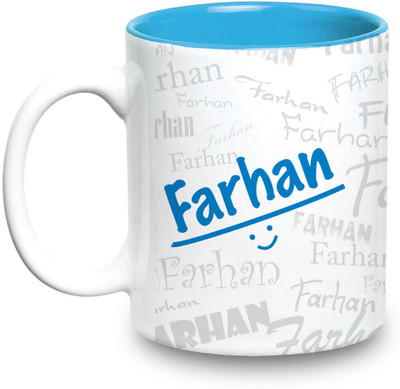 

Hot Muggs Me Graffiti - Farhan Ceramic Mug(350 ml)