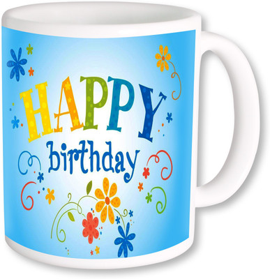 

PhotogiftsIndia happy birthday_06 Ceramic Mug(325 ml), Multicolor