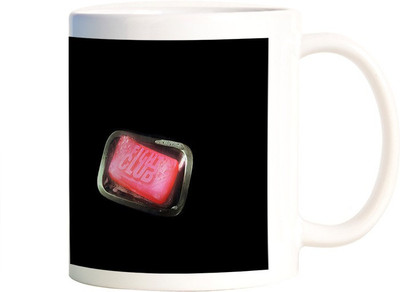 

Rangeele Inkers Fight Club Soap Ceramic Mug(300 ml), Multicolor