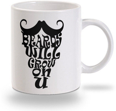 

Pigmentz Mug042 Ceramic Mug(350 ml), Multicolor