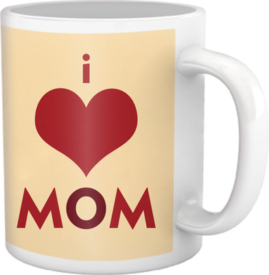 46% OFF on TIED RIBBONS I Love Mom Coffee Ceramic Coffee Mug(350 ml) 46% OFF on TIED RIBBONS I Love Mom Coffee Ceramic Coffee Mug(350 ml)