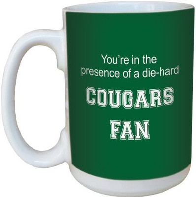 

Tree-Free Greetings Greetings lm44668 Cougars College Basketball Ceramic with Full-Sized Handle, 15-Ounce Ceramic Mug(60 ml), Multicolor