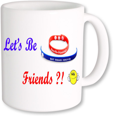 

PhotogiftsIndia Happy Friendship Day 015 Ceramic Mug(350 ml), Multicolor