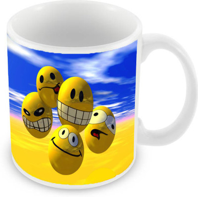 

Sleep Nature's SN-MG-727 Ceramic Mug(350 ml), Yellow