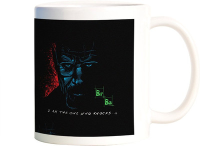 

Rangeele Inkers Breaking BAd I am The oNe Ceramic Mug(300 ml), Multicolor