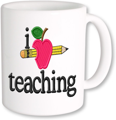 

PhotogiftsIndia Happy Teachers Day 012 Ceramic Mug(325 ml), Multicolor