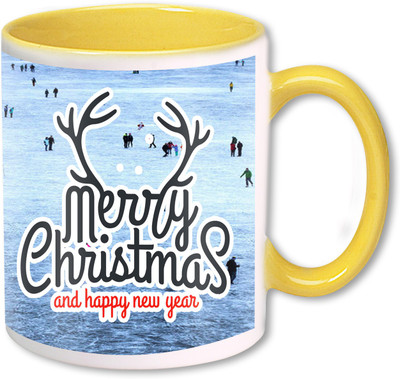 

Heyworlds christmas and new year gifts 0051 Ceramic Mug(325 ml), Multicolor