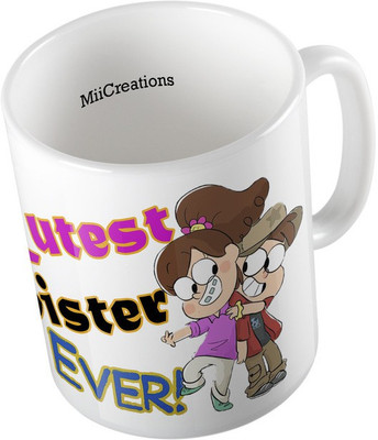 

MiiCreations MUG-W-00038 Ceramic Mug(325 ml), Multicolor