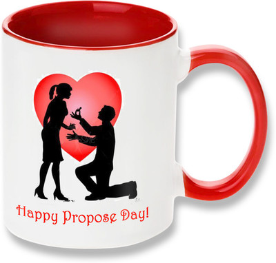 

PhotogiftsIndia happy propose day 003 Ceramic Mug(325 ml)