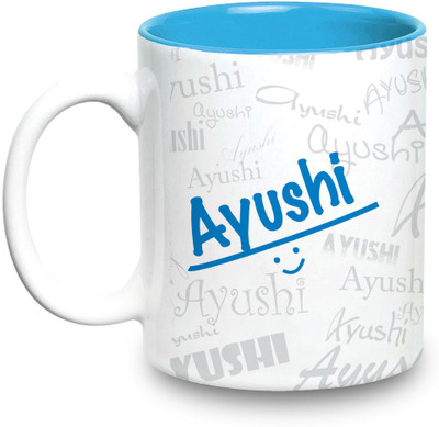 

Hot Muggs Me Graffiti - Ayushi Ceramic Mug(315 ml), Multicolor