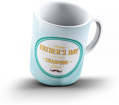 

Ucard Fathers Day463 Bone China, Ceramic, Porcelain Mug(325 ml)