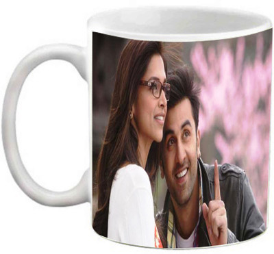 

EFW Ranbeer Kapoor - Deepika Padukone - Katrina Kaif (Actor) Printed Coffee Ceramic Mug(325 ml), White