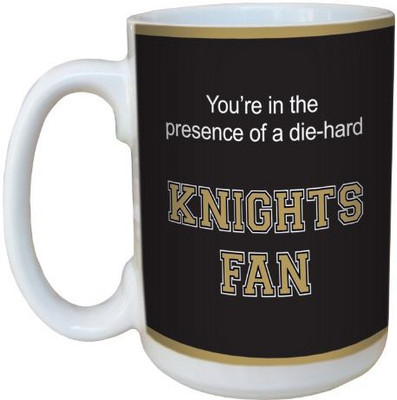 

Tree-Free Greetings Greetings lm44589 Knights College Football Fan Ceramic with Full-Sized Handle, 15-Ounce Ceramic Mug(60 ml), Multicolor
