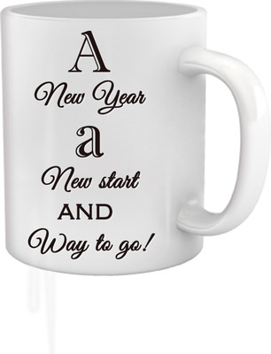 58% OFF on TIED RIBBONS A New Start And Way To Go Coffee Ceramic Coffee Mug(350 ml) 58% OFF on TIED RIBBONS A New Start And Way To Go Coffee Ceramic Coffee Mug(350 ml)