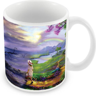 

Sleep Nature's SN-MG-2389 Ceramic Mug(350 ml), Multicolor