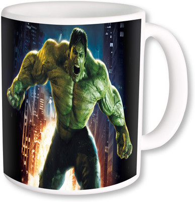 

Heyworlds real hulk Ceramic Mug(325 ml), Multicolor