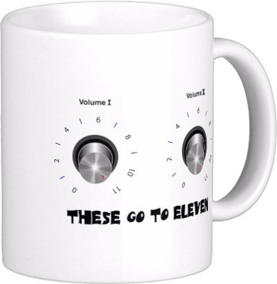 

Exoctic Silver Best Quoted Coffee 00019 Ceramic Mug(300 ml), Multicolor