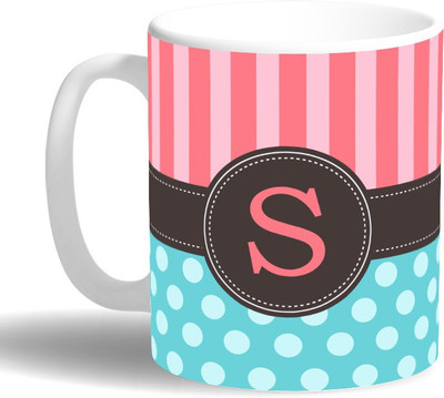 

PRINT OPERA The S Design Ceramic Mug(330 ml), Multicolor