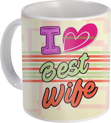 

SKY TRENDS Love Gifts For Your Special Valentine For Girlfriend Boyfriend Wounderful Wife Husband Friend Anniversary Birthday Design098 Ceramic Mug(325 ml), White