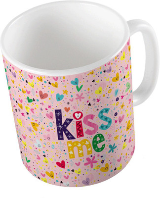 

Home India Designer Romantic Pink Coffee 671 Ceramic Mug(300 ml)